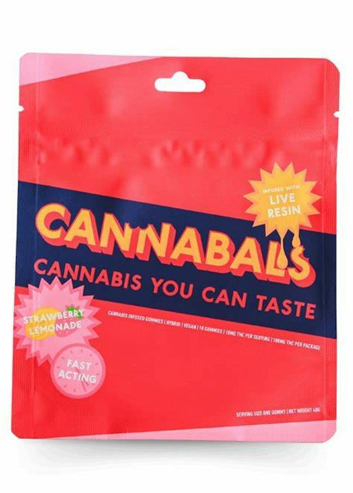 Photo of Cannabals | Strawberry Lemonade Live Resin Gummies 100mg