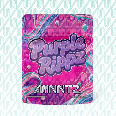 Minntz - 3.5g Prepack - Purple Rippz - FLOWER by Minntz at King of Budz