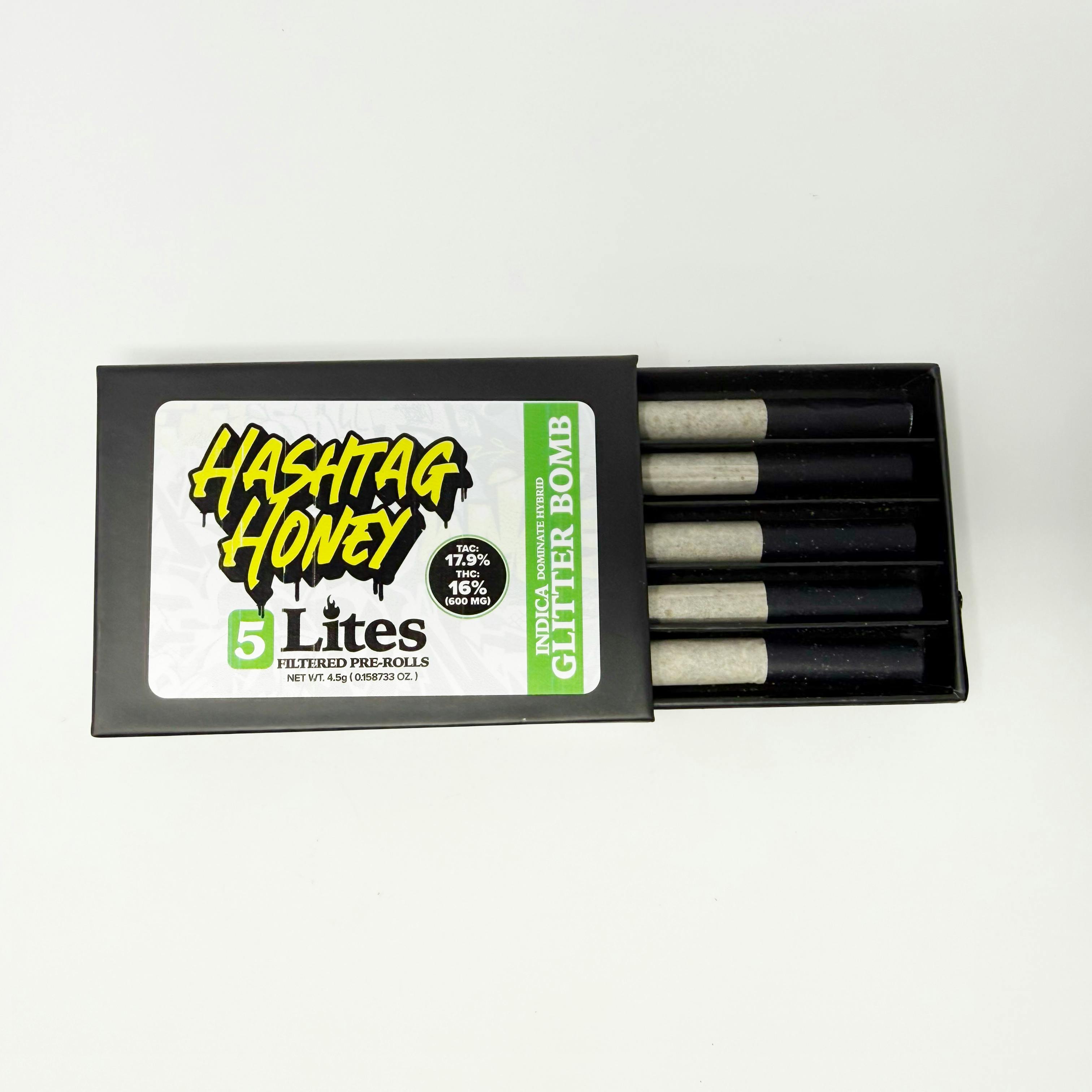 Hashtag Honey | Glitterbomb | Lites | 5pk | 4.5g
