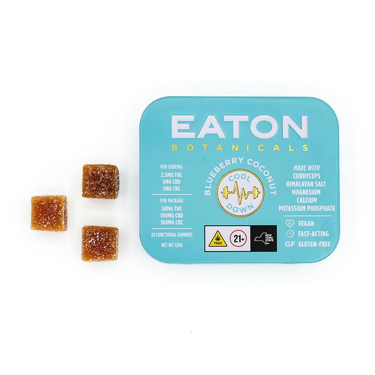 Cool Down | Blueberry Coconut 2.5mg