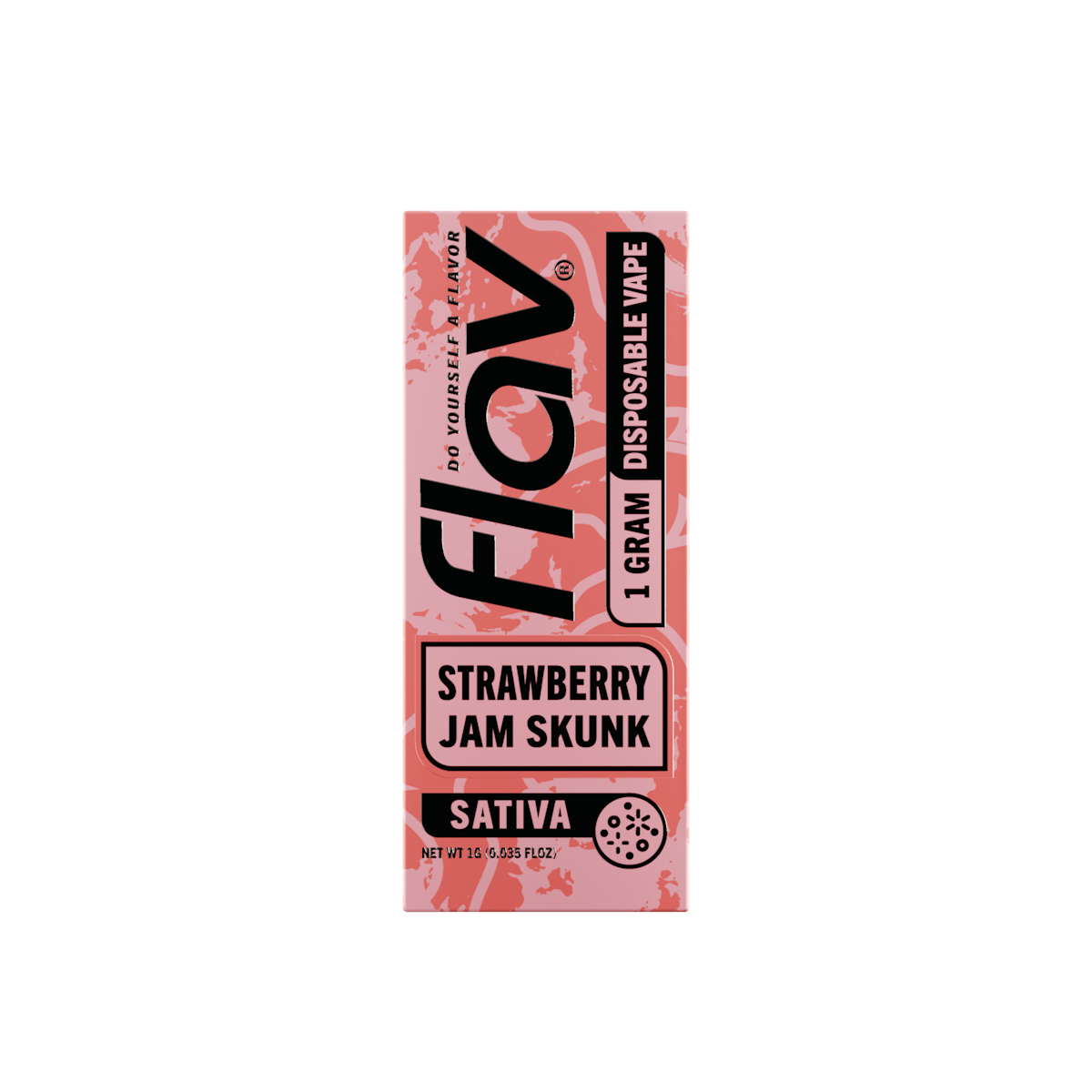 Photo of Flav | Strawberry Jam Skunk | AIO Vape 1g
