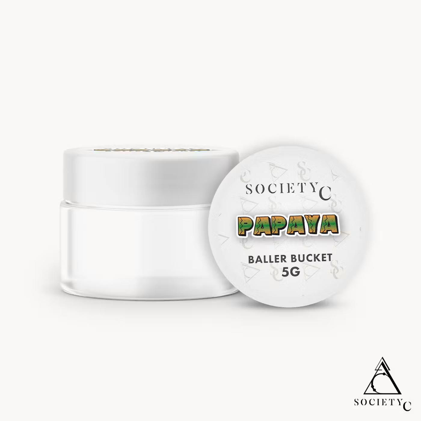 Society C - 5g Live Resin Badder - Papaya