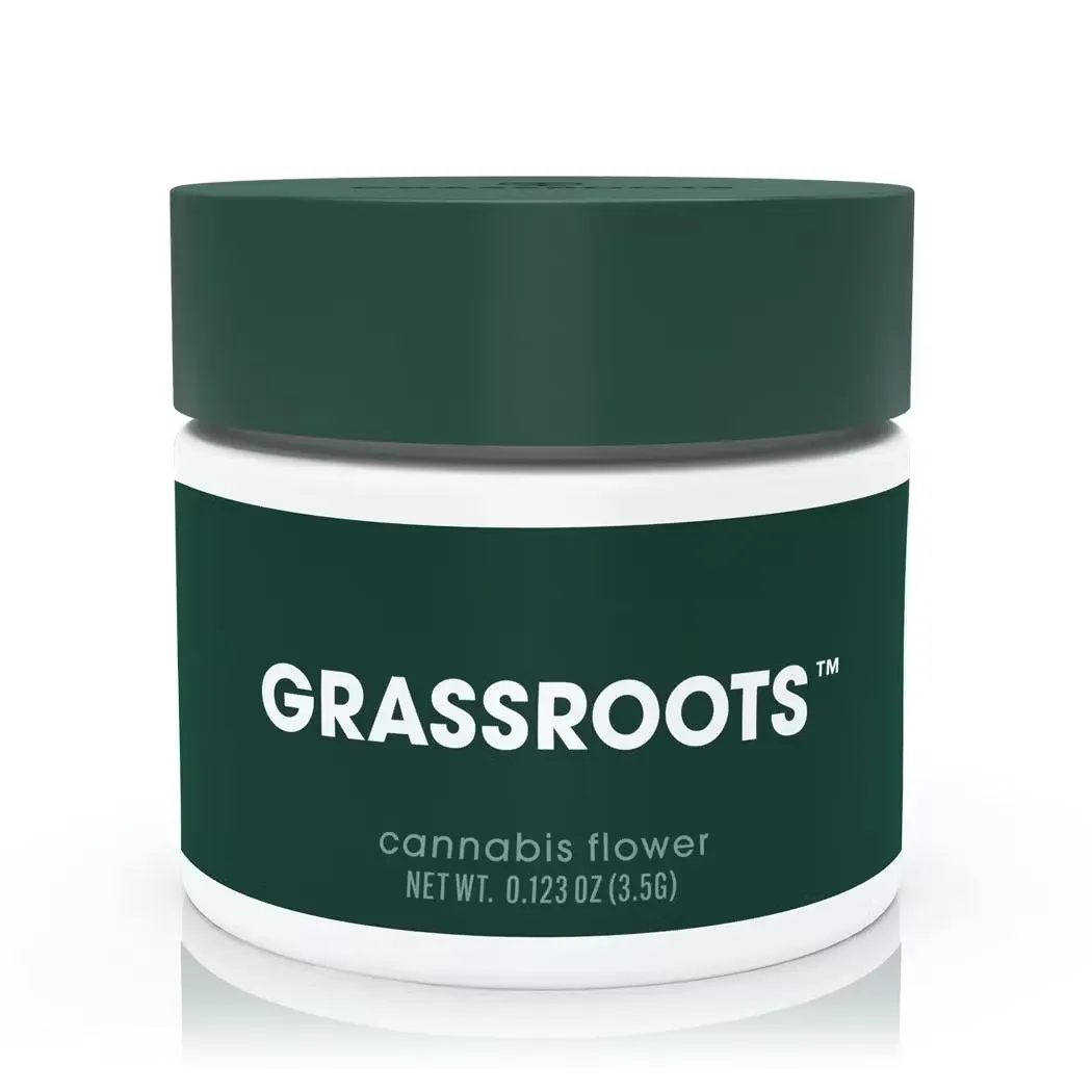 Grassroots | Facetz #12 | Whole Flower | 3.5g | Green Flower
