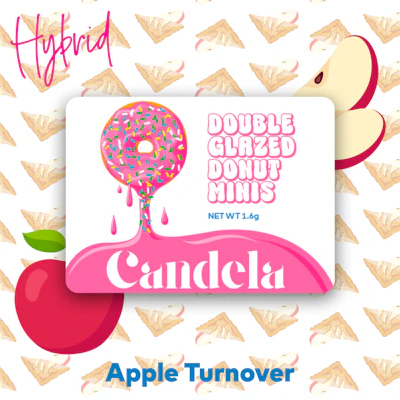 "Apple Turnover" Double Glazed Donut Minis - 1.6G