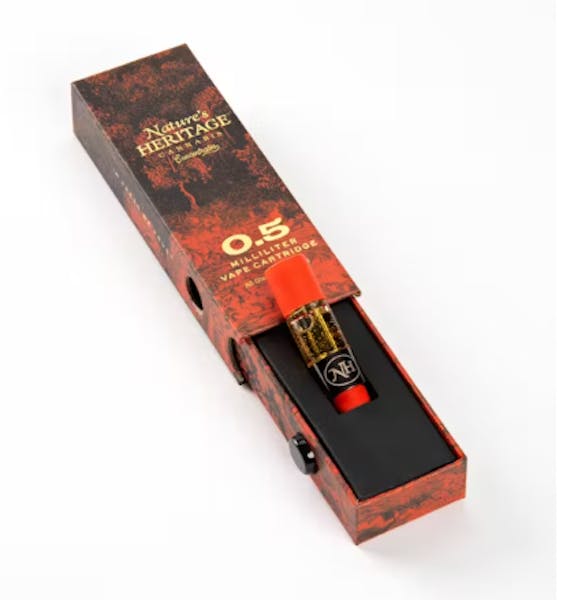 Lamb's Bread (SH) - 0.5g Live Resin Vape Cart - Nature's Heritage