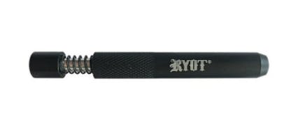 Anodized Aluminum Taster Bat w/ Spring Ejection by RYOT - Black