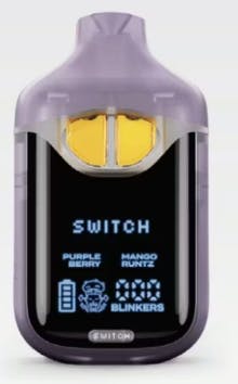 Boutiq - Glow Switch Dual Tank AIO Live Diamonds - Purple Berry (I) x Mango Runtz (I) (2.0g)