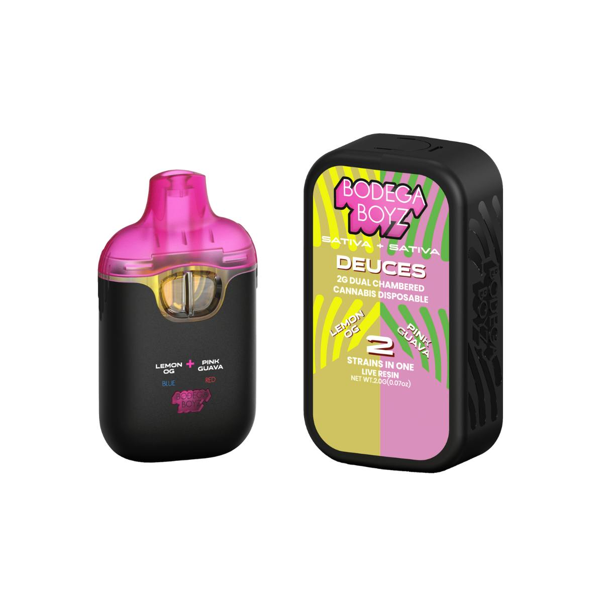 88 lift disposable vape Lemon OG X Pink Guava | Dual Chamber Live Resin AIO | 2g