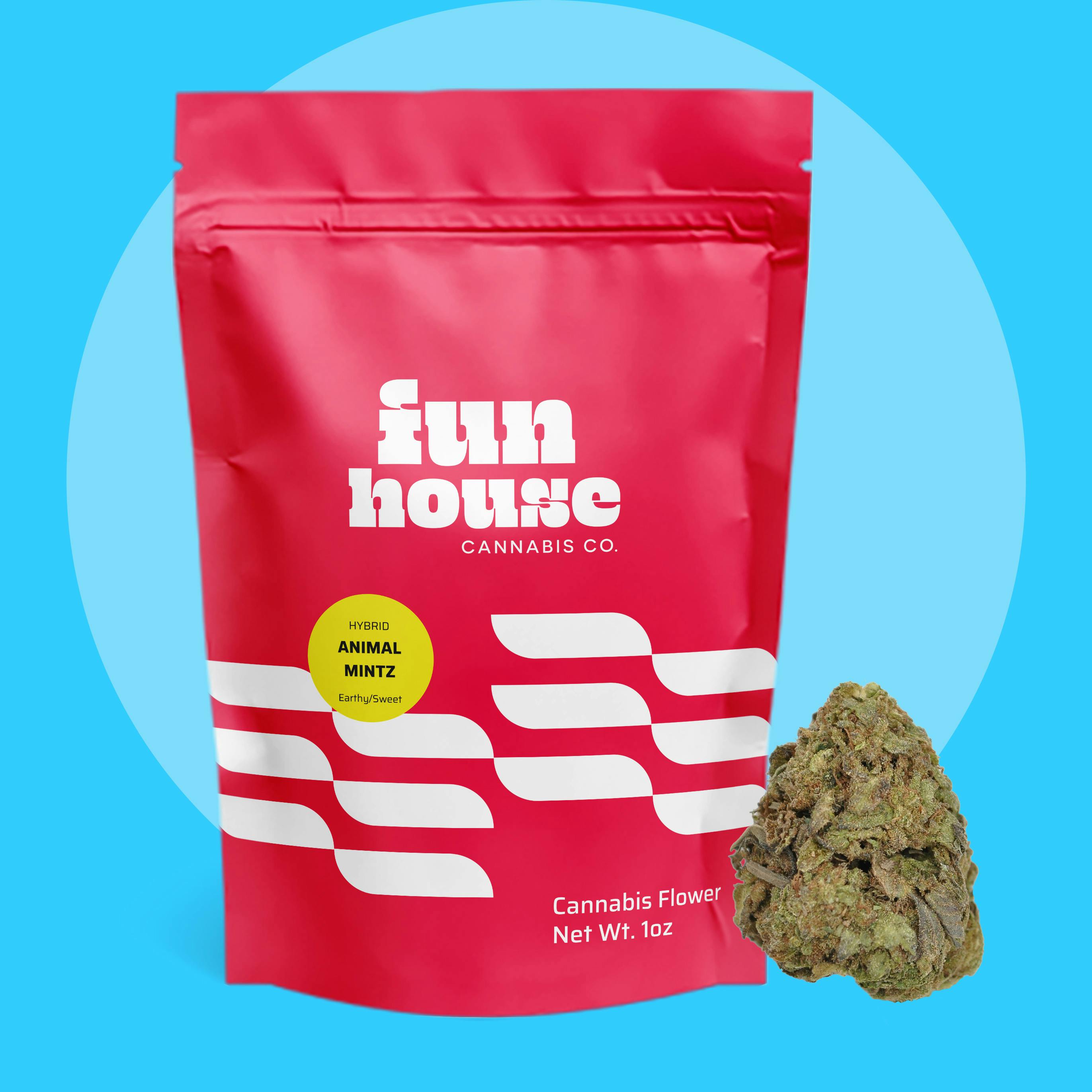 Fun House Cannabis - 28g Prepack - Animal Mintz