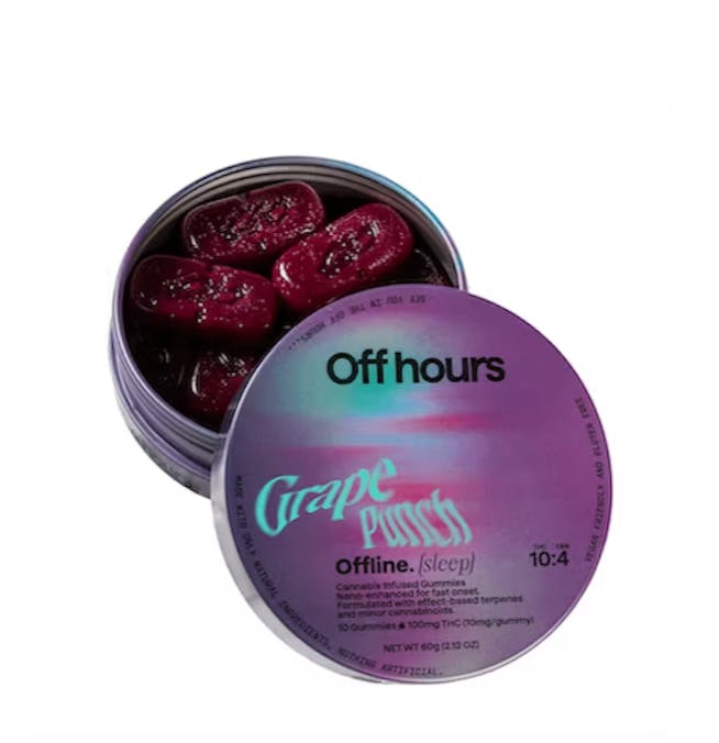 Off Hours | Grape Punch 'Offline' | Gummies | 10pk | 100mg