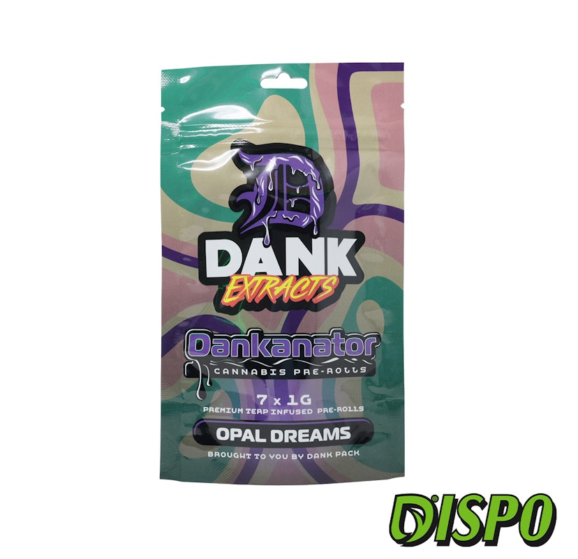 Dankanator - Opal Dream 7pk Terp-Infused Pre-Rolls