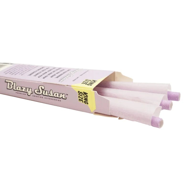 Photo of Blazy Susan | Purple 3 PK Cones | King Size