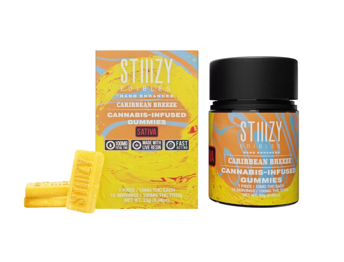 Stiiizy - Gummies - Caribbean Breeze (S) (100mg)