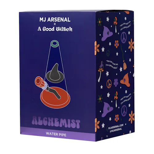 MJ Arsenal – ‘A Good Witch’ x MJA Limited Release Alchemist Water Pipe Bong-1