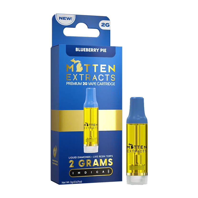 Mitten Extracts | 2g 510 Cartridge | Blueberry Pie