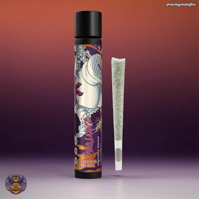 Michigander Fire - 1g Preroll - Mellowz - PRE_ROLLS by Michigander Fire at King of Budz
