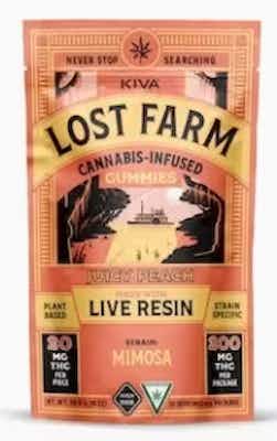 Product: Juicy Peach | Live Resin Infused | Lost Farms