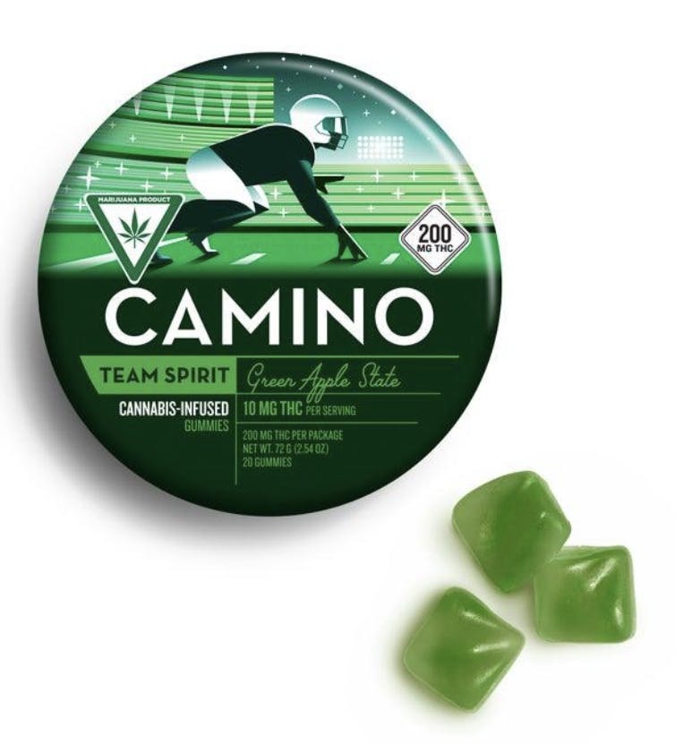 Camino | Gummies - 200mg - Green Apple State