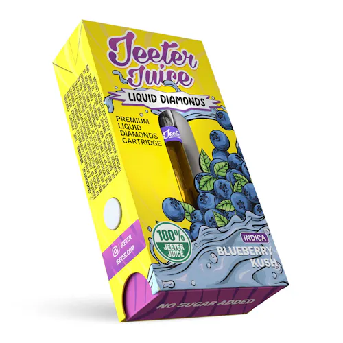 Blueberry Kush Premium Diamonds Vape Cartridge | 1g-1