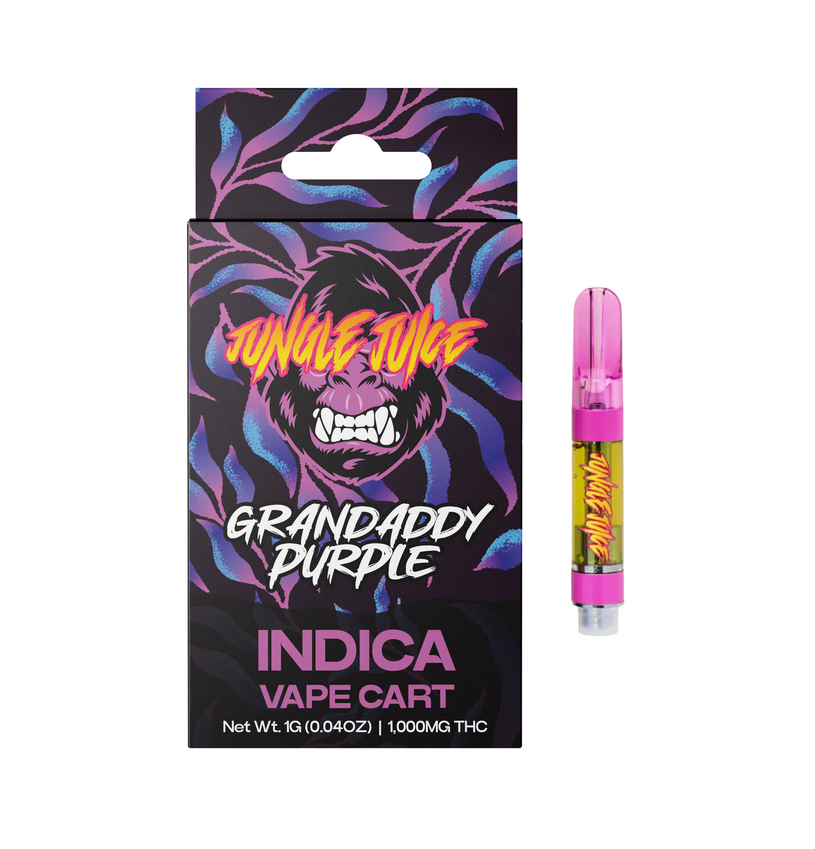 Grandaddy Purple - 1g Cart at Bacco Farms - Flint