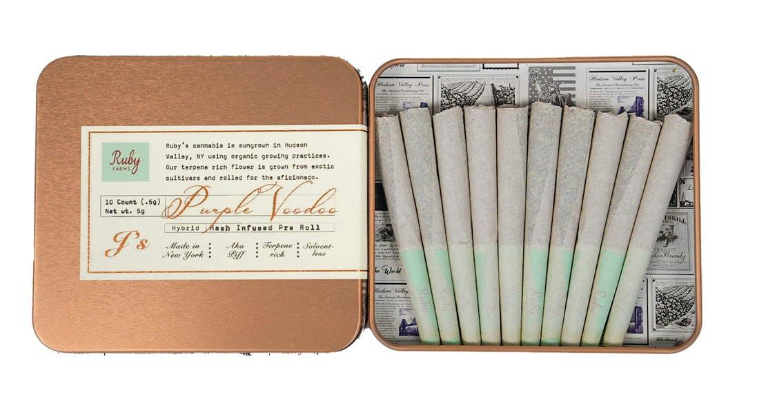 Ruby Farms Infused Pre-Roll Purple Voodoo