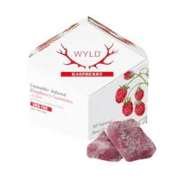 Product WYLD - Raspberry Gummies (100mg 10pk)