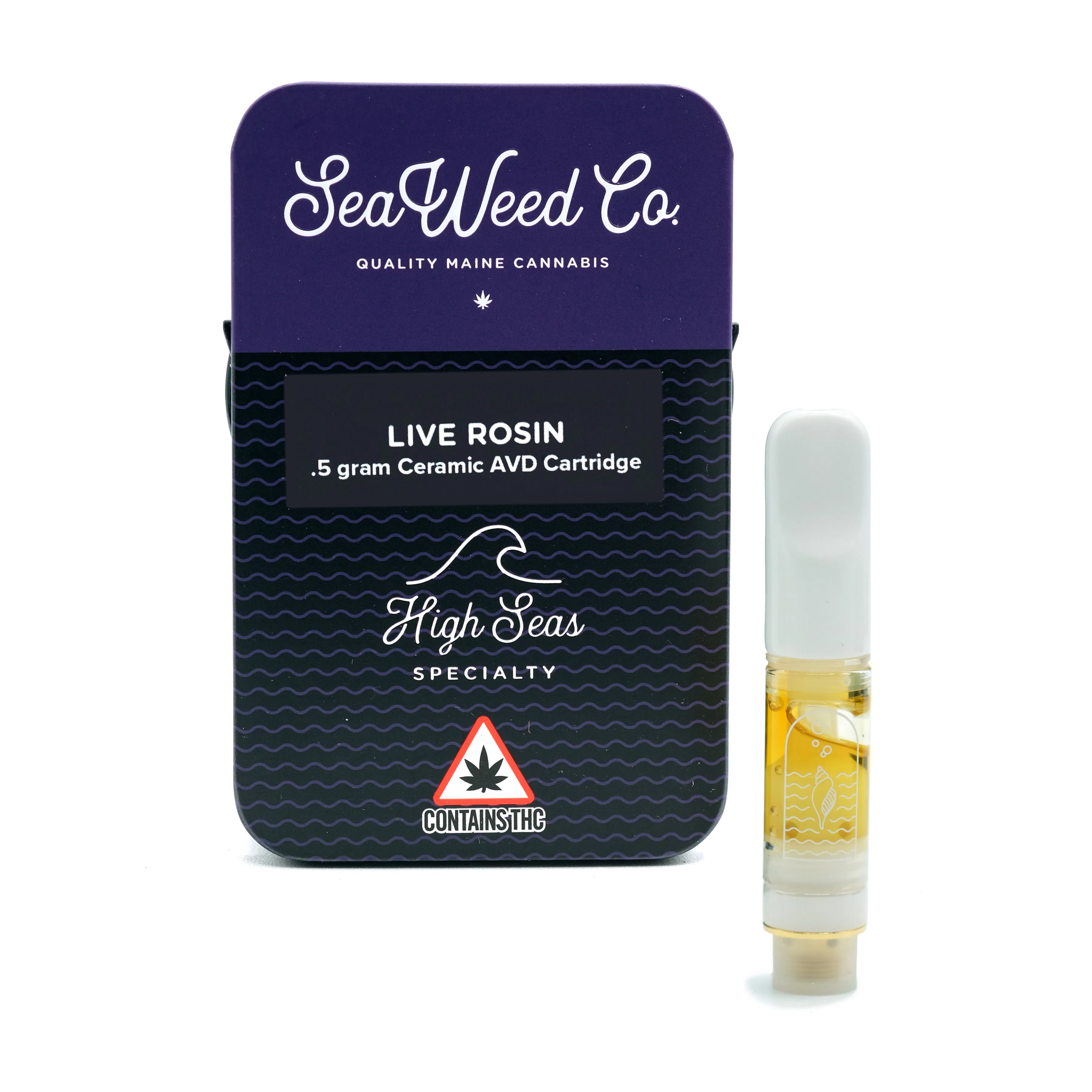 SWC - High Seas - Cherry Zplash - Live Rosin Cart - .5g at SeaWeed