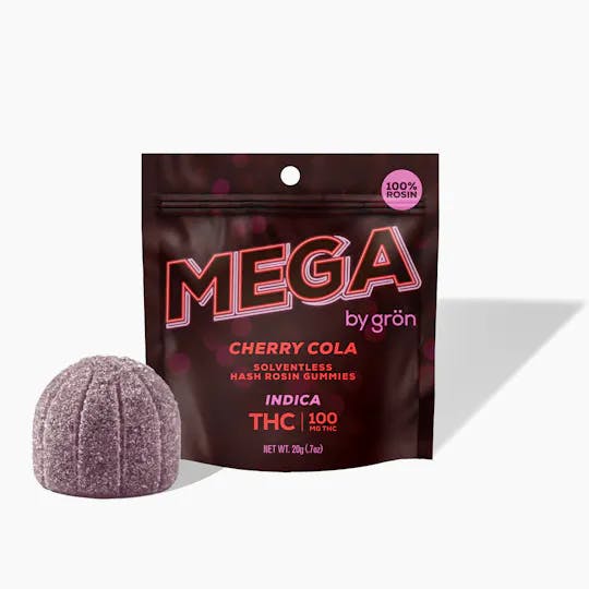 Mega | Cherry Cola | Solventless Hash Rosin | 100mg