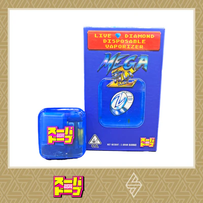 Super Dope - 2g Liquid Diamond Disposable - Mega Z Blue