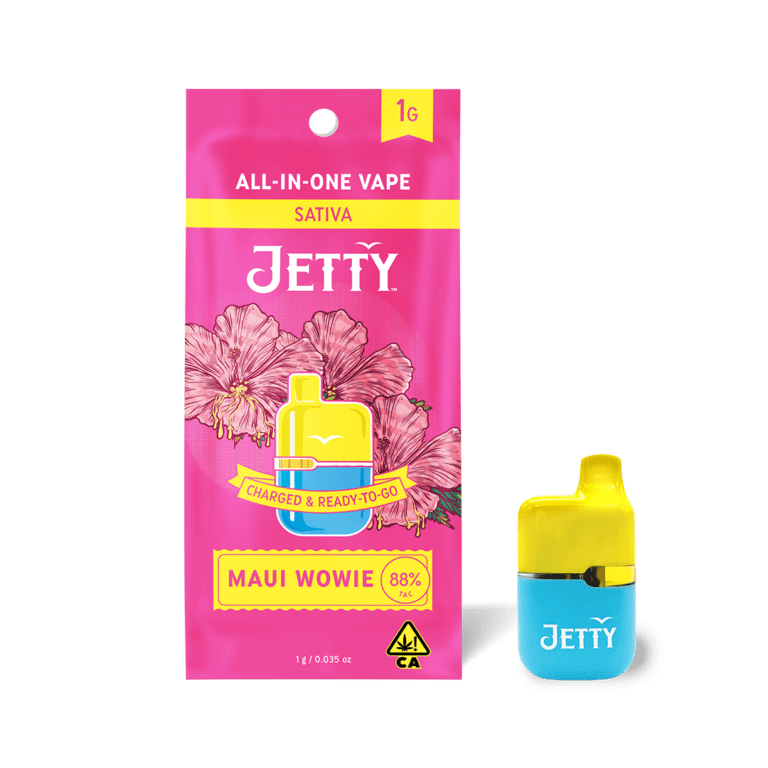 Jetty Extracts
Maui Wowie AIO | Sativa | Refillable