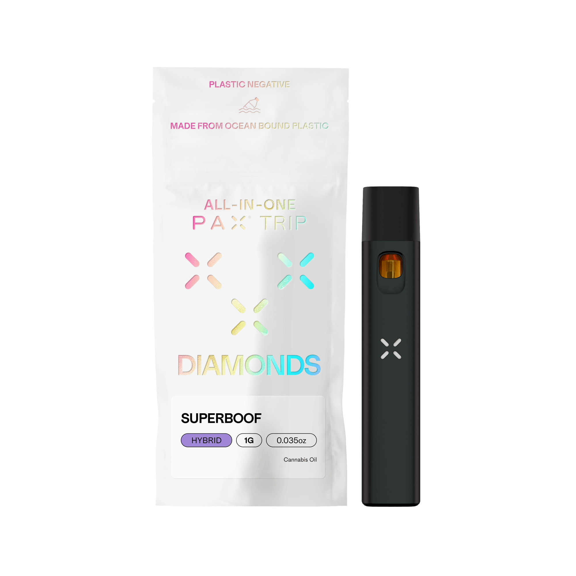 PAX Diamonds | Superboof 1g | Aio - VAPORIZERS cannabis product, 1g