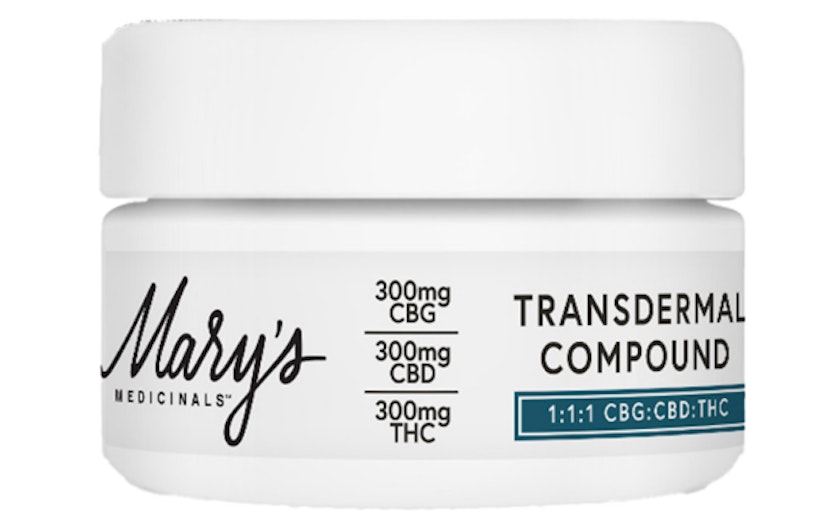 Mary's | Transdermal Compound  1:1:1 | CBG: THC :CBD 300mg