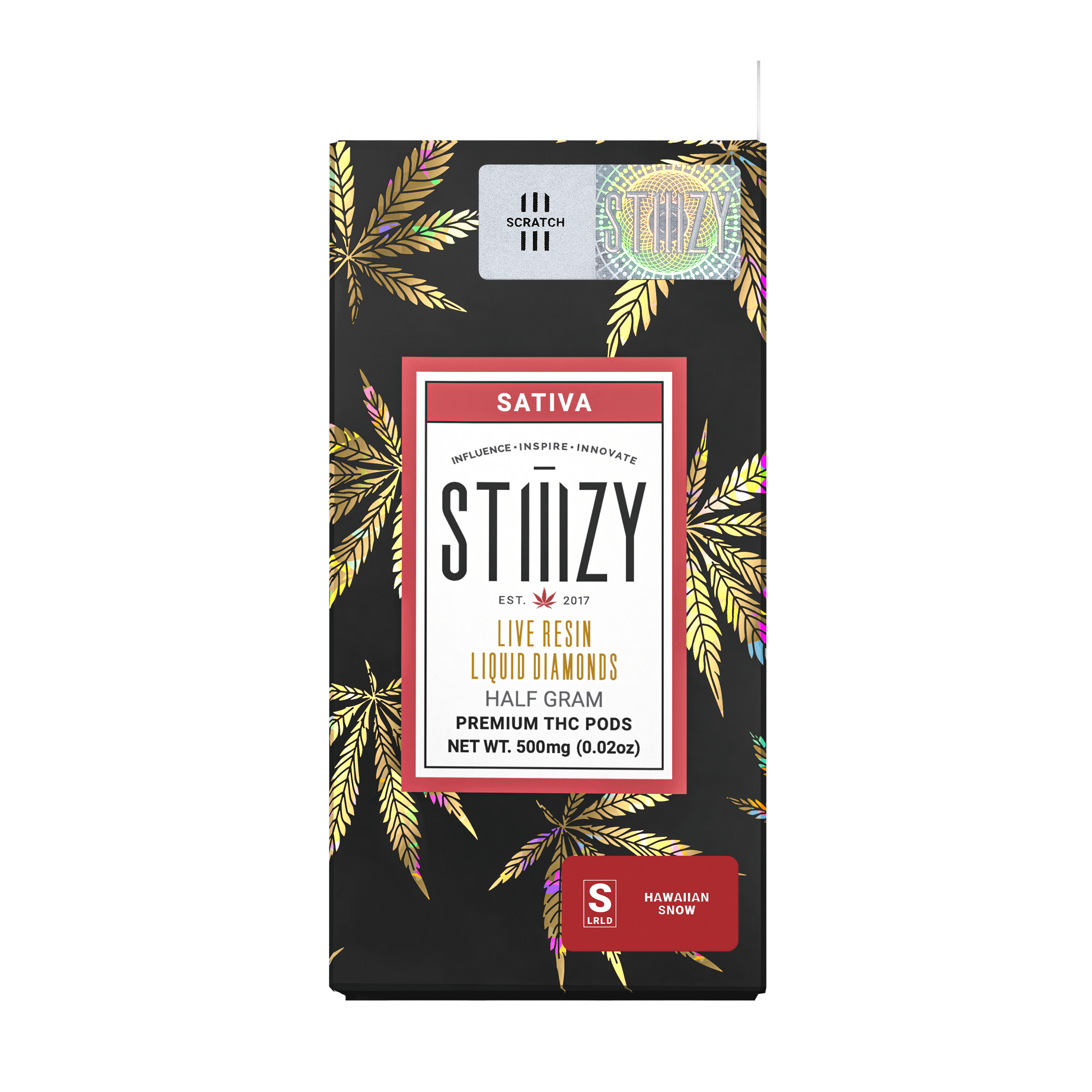 STIZZY Live Resin Liquid Diamonds (.5g) POD Hawaiian Snow (S)-1