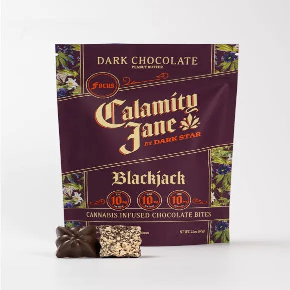 Calamity Jane - 100mg Chocolate 1:1 THC/CBG - Blackjack