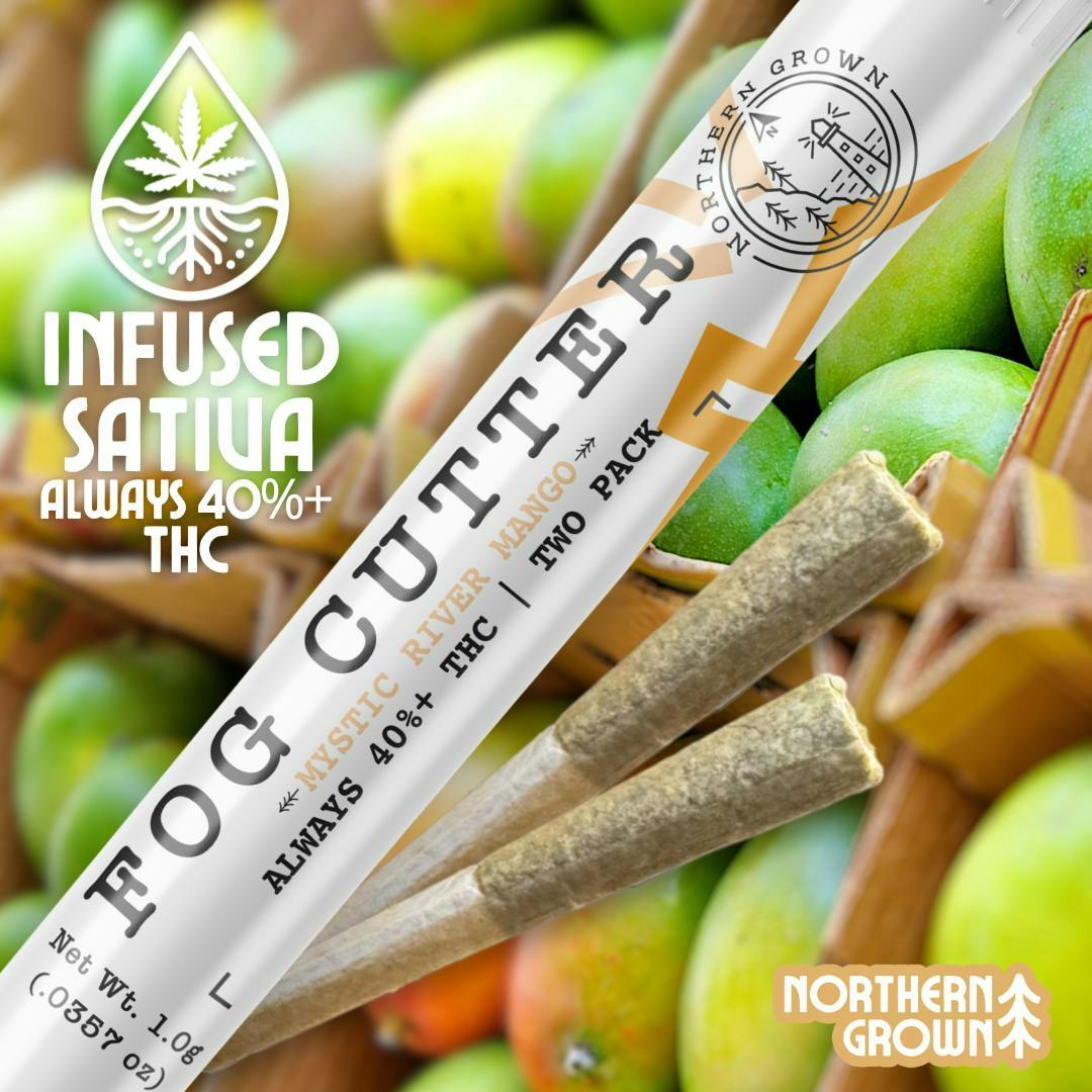 Product Mystic River Mango Distillate Infused | Pre Rolls | 0.5g 2pk