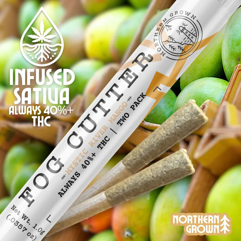 Product Mystic River Mango Distillate Infused | Pre Rolls | 0.5g 2pk