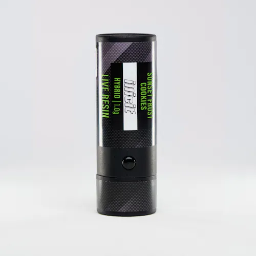 Sunset Frost Cookies Live Resin Disposable Vape 1g-active