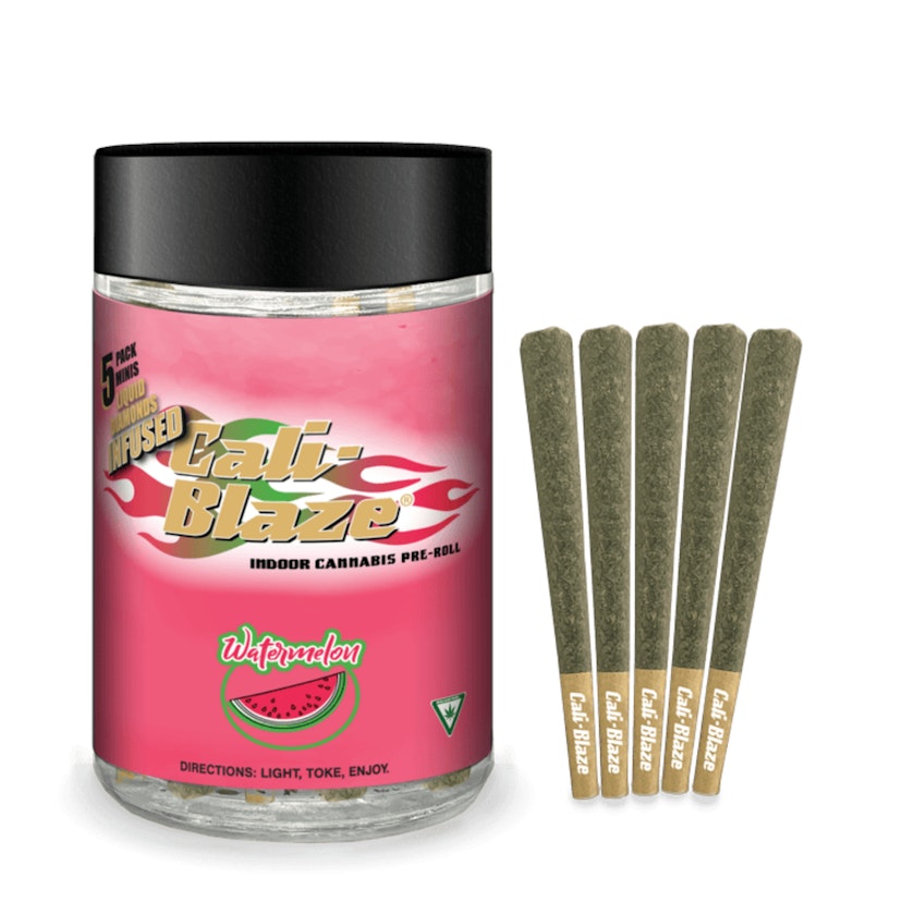 Cali Blaze - Watermelon 5pk Infused PR