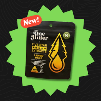 True North x Five Star Extracts - 200mg Single Gummy - Lemon Drop