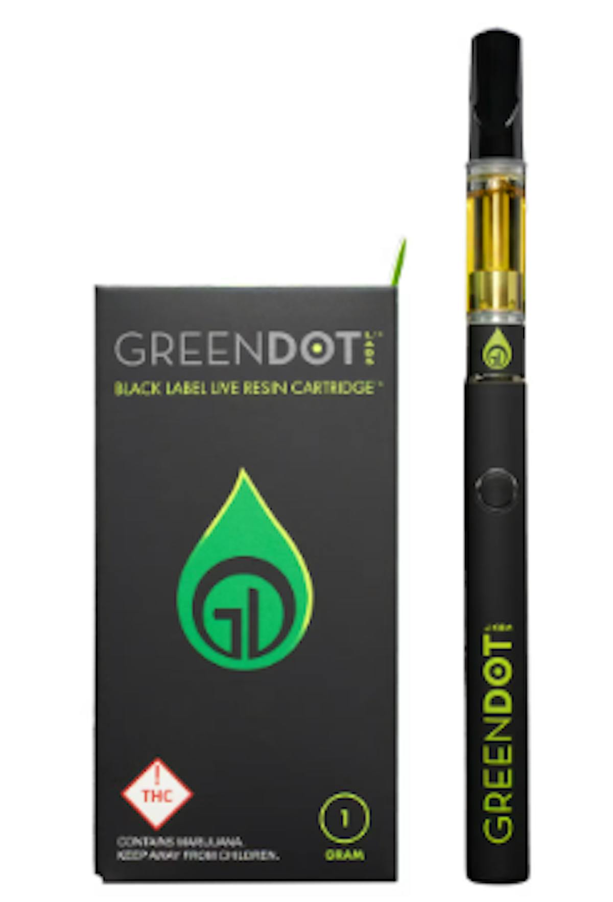 Photo of Green Dot – Black Label Cartridge – ROYGBIV Red (H)