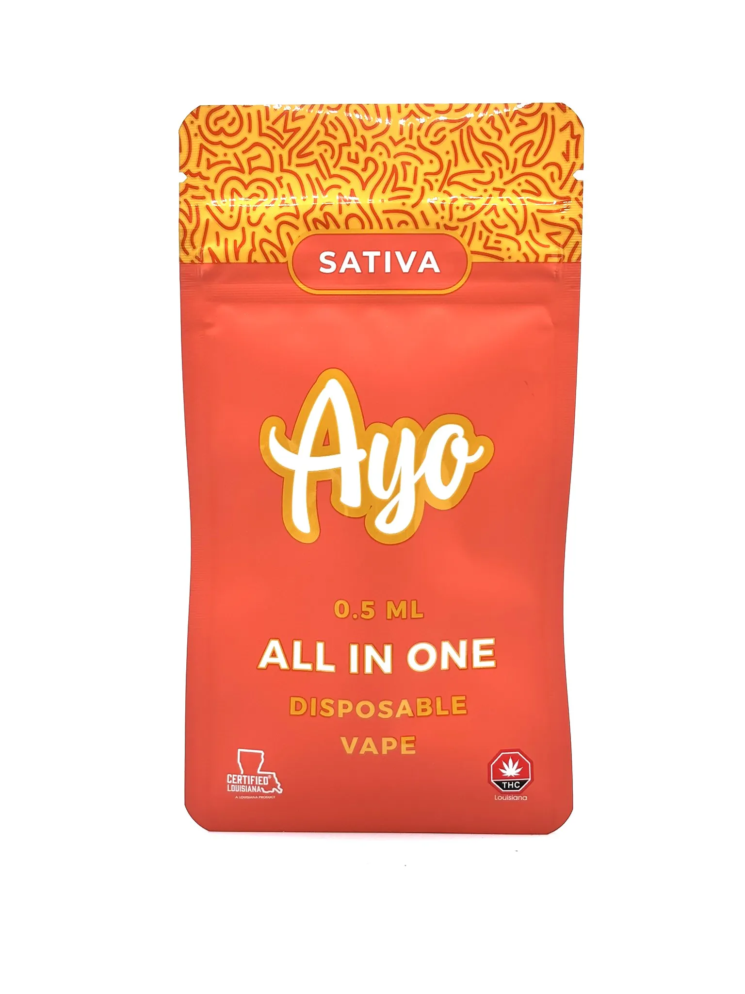 Ayo: Vape | Apricot Jelly | All-In-One | 0.5g | GDF - Jennings