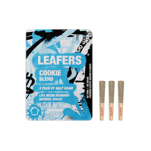 Cookie Blend Diamond-Infused (3-pack of .5g joints)-active
