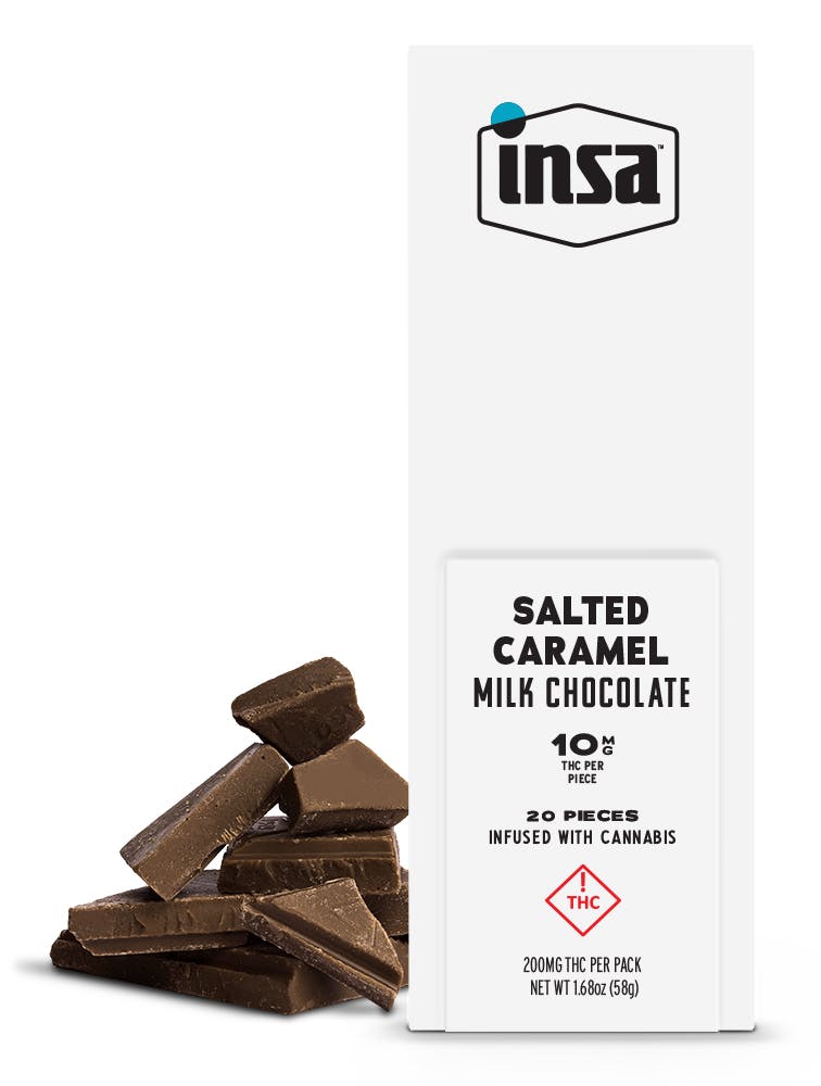 Chocolates - Salted Caramel Milk Chocolate Bar - 200mg