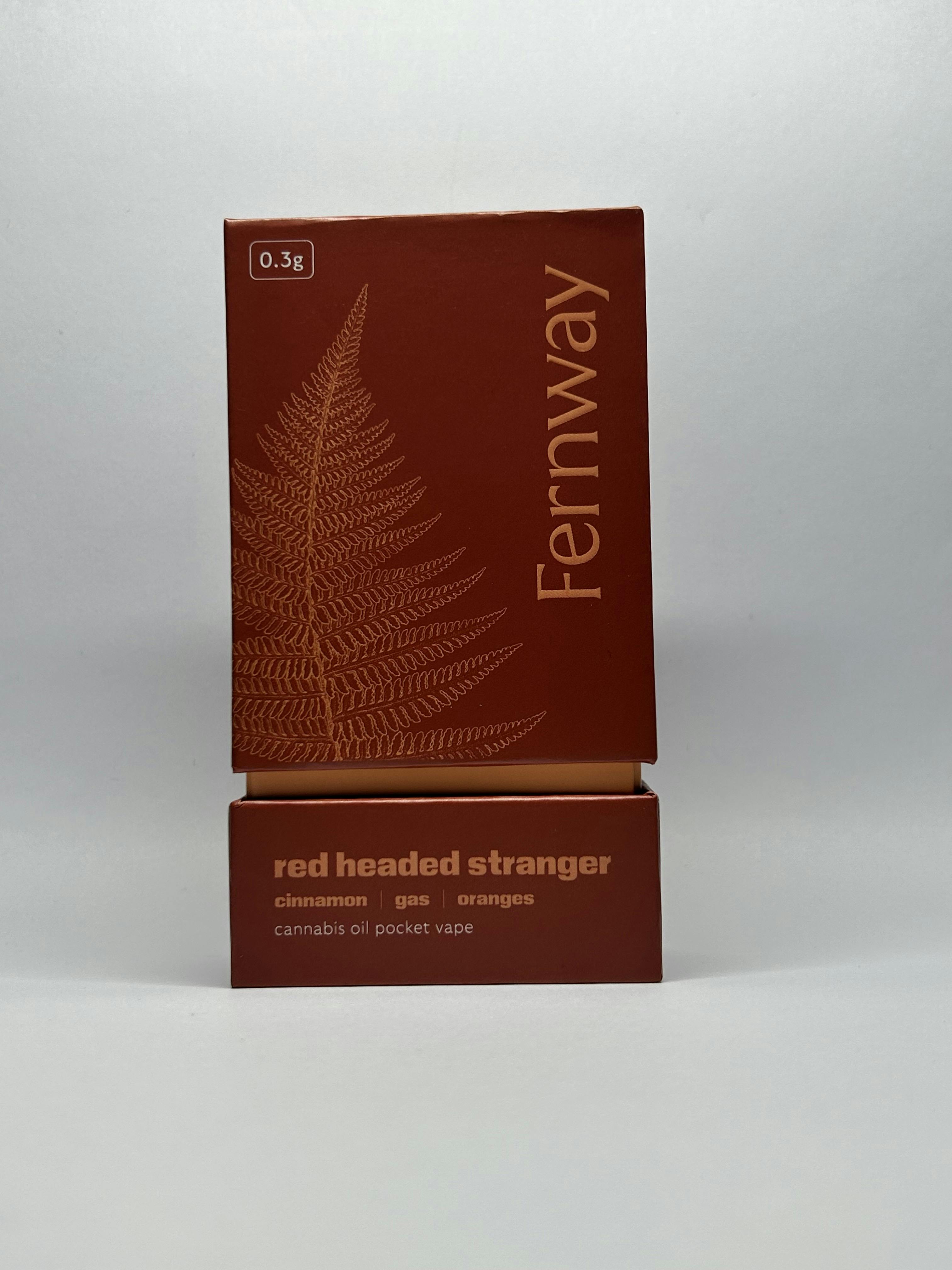 Photo of Red Headed Stranger 0.3 Traveler Disposable – Fernway