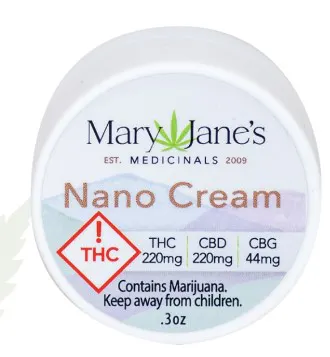 Nano CBD + CBG Cream | The Garage
