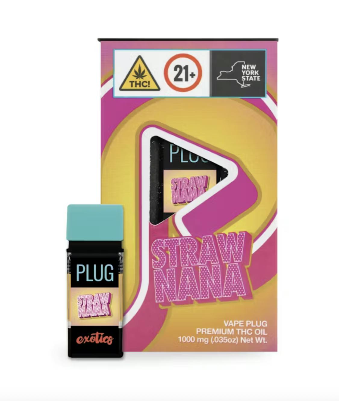 PlugPlay | Pod | Starter Kit | STRAWNANA | Exotics | 1G