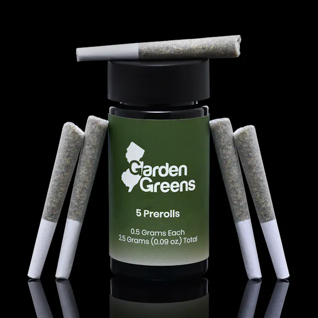 Garden Greens Pre-Roll Pack Paloma Spritz 5pk/2.5g (hybrid, packs, 1g)