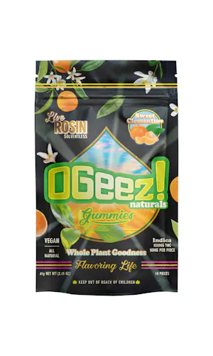 Vegan Sweet Clementine Live Rosin – 100mg-active