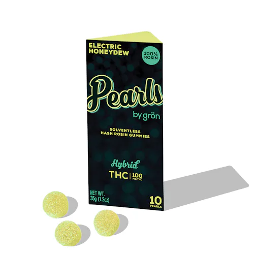 Electric Honeydew Pearls Rosin – THC – Hybrid-active