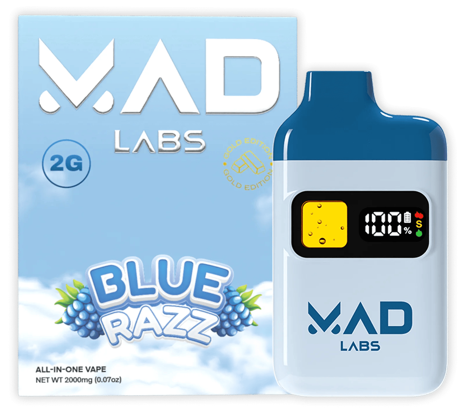 mad blue vape Labs Mad Labs - 2g Disposable - Razz Devices Flavors:Summer Strawkiwi 1Deal Buy 1 Device